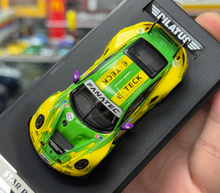 Load image into Gallery viewer, SR 1:64 Yellow Green 911 GT3 R #912 Racing Sports Model Diecast Metal Car New Collection
