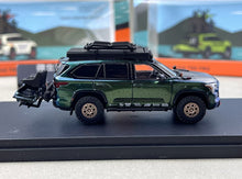 Load image into Gallery viewer, GCD 1:64 Green Sequoia XK80 ORV Motorboat Bike Model Diecast Metal Car New Collection
