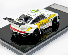 Load image into Gallery viewer, SW 1:64 Luminous Yellow 911 RWB 993 #23 Big Spoiler Model Diecast Metal Car
