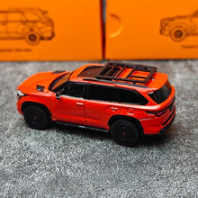 Load image into Gallery viewer, GCD 1:64 Orange Sequdia TRD Pro SUV ORV Sports Model Diecast Metal Car New Collection
