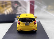 Load image into Gallery viewer, SW 1:64 JDM Yellow Fit Jazz GE8 RS Racing Sports Model Diecast Metal Car New Collection
