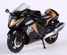Load image into Gallery viewer, Maisto 1:12 Black 2022 Hayabusa Sports Model Diecast Metal Motorcycle New Collection
