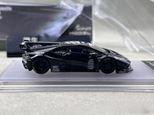 Load image into Gallery viewer, King 1:64 Black Huracan GT Widebody Sports Model Diecast Metal Car New Collection

