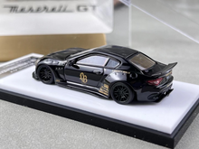 Load image into Gallery viewer, HKM 1:64 Black GTS M145 MK1 LBWK Sports Model Diecast Metal Car
