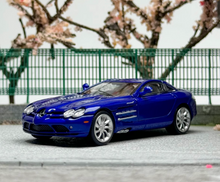 Load image into Gallery viewer, SH 1:64 Blue SLR Mclaren Coupe Racing Sports Model Diecast Metal Car New Collection
