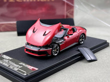 Load image into Gallery viewer, PK 1:64 Red 12C Spider Convertible Sports Model Diecast Metal Car New Collection
