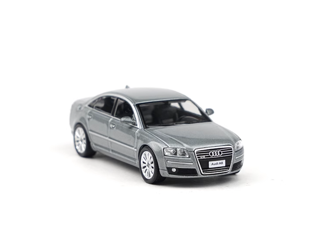 XCARTOYS 1:64 Gray A8 D3 Luxury Sedan Classic Model Diecast Metal Car New Collecction