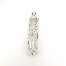 Load image into Gallery viewer, Nature Jade Phoenix Pendant Necklace Gift Jewelry charm Blessing Lucky Fortune r
