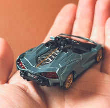 Load image into Gallery viewer, TSC 1:64 Blue Sian Racing Sports Model Diecast Metal Car New Collection
