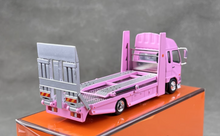 Load image into Gallery viewer, GCD 1:64 Pink Fuso Fighter Mk2 Double Deck Tow Model Diecast Metal Car New
