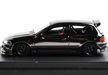 Load image into Gallery viewer, SW 1:64 Plating Black Civic EG6 Hatchback Sports Model Diecast Metal Car New Collection
