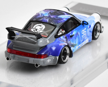 Load image into Gallery viewer, SH 1:64 Blue Akiba 964 911 RWB #96 Classic Sports Model Diecast Resin Car New Collection
