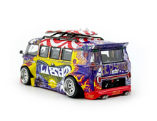 Load image into Gallery viewer, Liberty 1:64 Art Graffiti VW T1 Kombi Van Camper Model Diecast Metal Car New Collection
