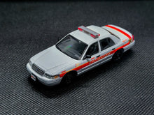 Load image into Gallery viewer, Rollin 1:64 HEC White NYCSO CV CROWN VICTORIA Model Diecast Metal Car New Collection
