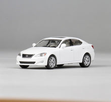 Load image into Gallery viewer, JKM 1:64 White IS350 Sedan Sports Model Diecast Metal Car New Collection

