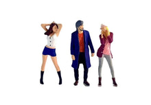 Load image into Gallery viewer, 1:64 Painted Figure Model Miniature Resin Diorama Sand Beard Man Formal Hat Lady New
