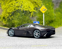 Load image into Gallery viewer, MINIGT 1:64 Black Carbon Jaguar C-X75 Sports Model Diecast Metal Test Car New Collection
