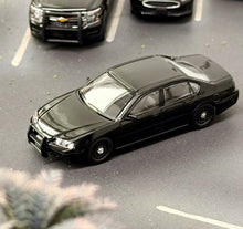 Load image into Gallery viewer, 1:64 596 Black Police Impala Ⅷ‌ Sedan Sports Model Diecast Metal Car New Collection
