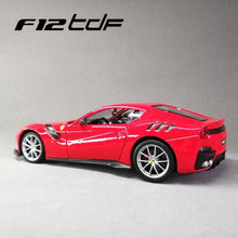 Load image into Gallery viewer, Bburago 1:24 Red F12TDF Racing Sports Model Toy Diecast Metal Car BN
