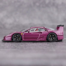 Load image into Gallery viewer, SH 1:64 Purple F40 LM Racing Sports Model Diecast Metal Car New Collection
