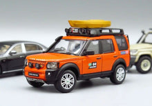 Load image into Gallery viewer, GCD 1:64 Orange Discovery 4 SUV Off Road Roof Rack Model Diecast Metal Car New
