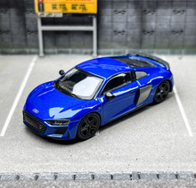 Load image into Gallery viewer, Masdi 1:64 Blue 2022 R8 V10 Coupe Racing Sports Model Diecast Metal Car BN

