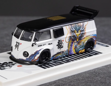 Load image into Gallery viewer, 1:64 VW Beetle T1 Van Actros Truck Dragon Figure Model Diecast Metal Car New Collection
