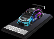 Load image into Gallery viewer, TM 1:64 Rubicon Civic Type R FD2 Flatbed Trailer Model Diecast Metal Car New Collection

