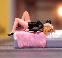 Load image into Gallery viewer, 1:64 Painted Figure Model Miniature Resin Diorama Sand Lying Lady Sexy Beauty Collection
