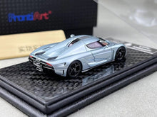 Load image into Gallery viewer, FA 1:64 Ice Blue Regera Super Racing Sports Model Diecast Resin Car New
