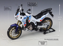 Load image into Gallery viewer, WELLY 1:12 2024 White Africa Twin Adventure Model Motorcycle Diecast ABS New Collection
