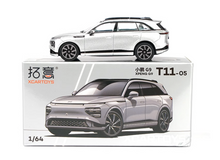 Load image into Gallery viewer, XCARTOYS 1:64 Silver Xpeng G9 EV Electric Vehicle SUV Model Diecast Metal Car
