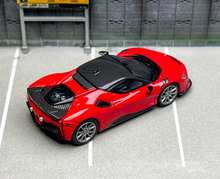 Load image into Gallery viewer, SH 1:64 Red Novitec SF90 Hard Top Racing Sports Model Diecast Metal Car New Collection

