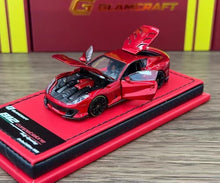 Load image into Gallery viewer, GLAMCRAFT 1:64 Red 812C Sports Open Model Diecast Metal Car New Collection
