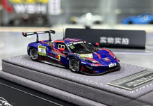 Load image into Gallery viewer, Mechspeed 1:64 Blue 296 GT3 Racing Figure Sports Model Diecast Resin Car New Collection
