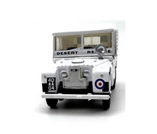 Load image into Gallery viewer, 1:76 White Land Rover Defender Desert Rescue ORV Model Diecast Metal Car New Collection
