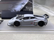 Load image into Gallery viewer, King 1:64 Gray LB Huracan GT Racing Sports Model Diecast Metal Car New Collection
