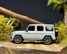 Load image into Gallery viewer, AR 1:64 2020 Silver G63 G Class SUV Sports Model Diecast Metal Car New Collection
