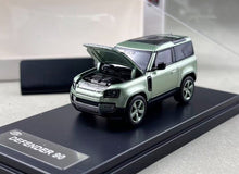 Load image into Gallery viewer, LCD 1:64 Green Defender 90 SUV ORV Sports Model Diecast Metal Car New Collection
