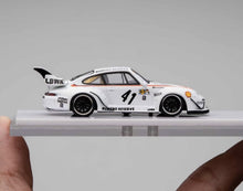 Load image into Gallery viewer, XKE 1:64 White 911 RWB 993 #41 LBWK Sports Model Diecast Metal Car New Collection
