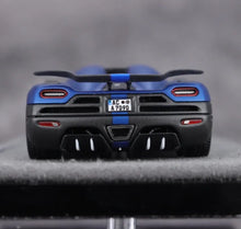 Load image into Gallery viewer, GRYNING 1:64 Matte Blue Agera R Racing Sports Model Diecast Resin Car New Collection
