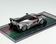Load image into Gallery viewer, U2 1:64 Silver FXX-K EVO #22 Super Racing Sports Model Diecast Resin Car New Collection
