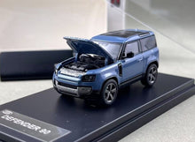 Load image into Gallery viewer, LCD 1:64 Blue Defender 90 SUV ORV Sports Model Diecast Metal Car New Collection
