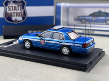Load image into Gallery viewer, Rollin 1:64 Wisconsin Police WSP Crown Victoria CV Model Diecast Metal Car New Collection
