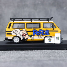 Load image into Gallery viewer, Mortal 1:64 Yellow VW T3 Multi Van Camper Sport Model Diecast Metal Car BN

