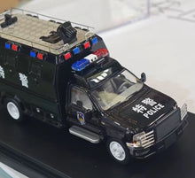 Load image into Gallery viewer, MZS 1:64 Black SWAT F550 ‌Duty Troop Carrier APC Model Diecast Metal Car New Collection
