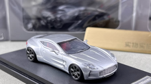 Load image into Gallery viewer, MJ 1:64 Silver One-77 V12 Coupe Super Racing Sport Model Diecast Metal Car New Collection
