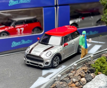 Load image into Gallery viewer, SH 1:64 Silver Mini Cooper JCW F56 Sports Model Diecast Metal Car New Collection
