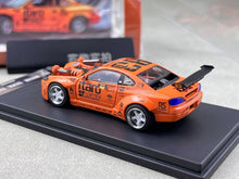 Load image into Gallery viewer, YS 1:64 JDM Orange Silvia S15 4.0 V8 Racing Sports Model Diecast Metal Car New Collection
