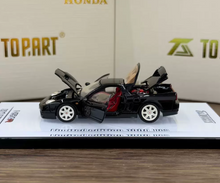 Load image into Gallery viewer, Topart 1:64 JDM Black NSX R NA2 Sports Open Model Diecast Metal Car New Collection
